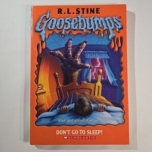 Scholastic Goosebumps Don't Go To Sleep! First Print